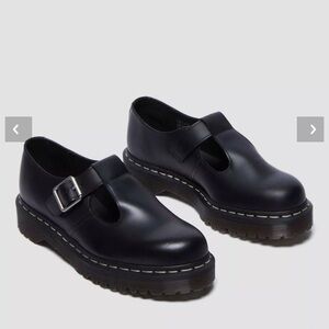 Doc Martin Polly Bex Smooth Leather Mary Jane Show - 39/8